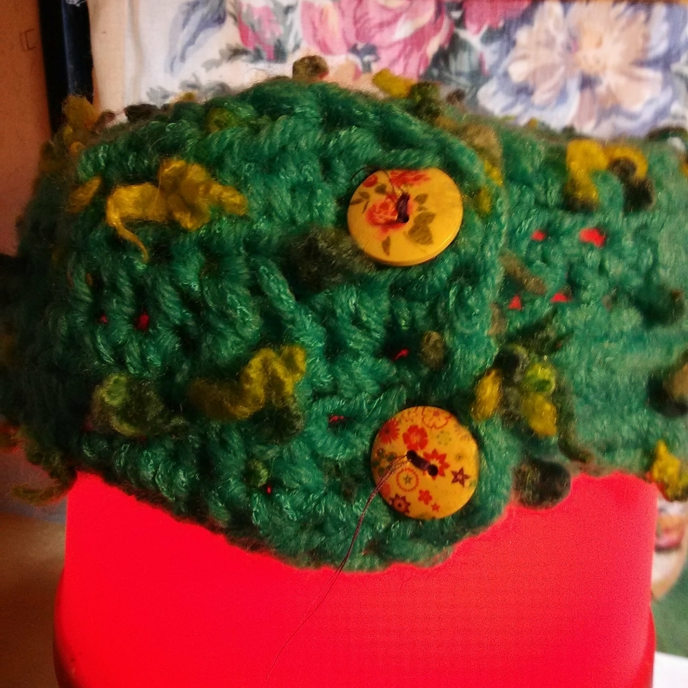 Head bands, butterfly candle holders